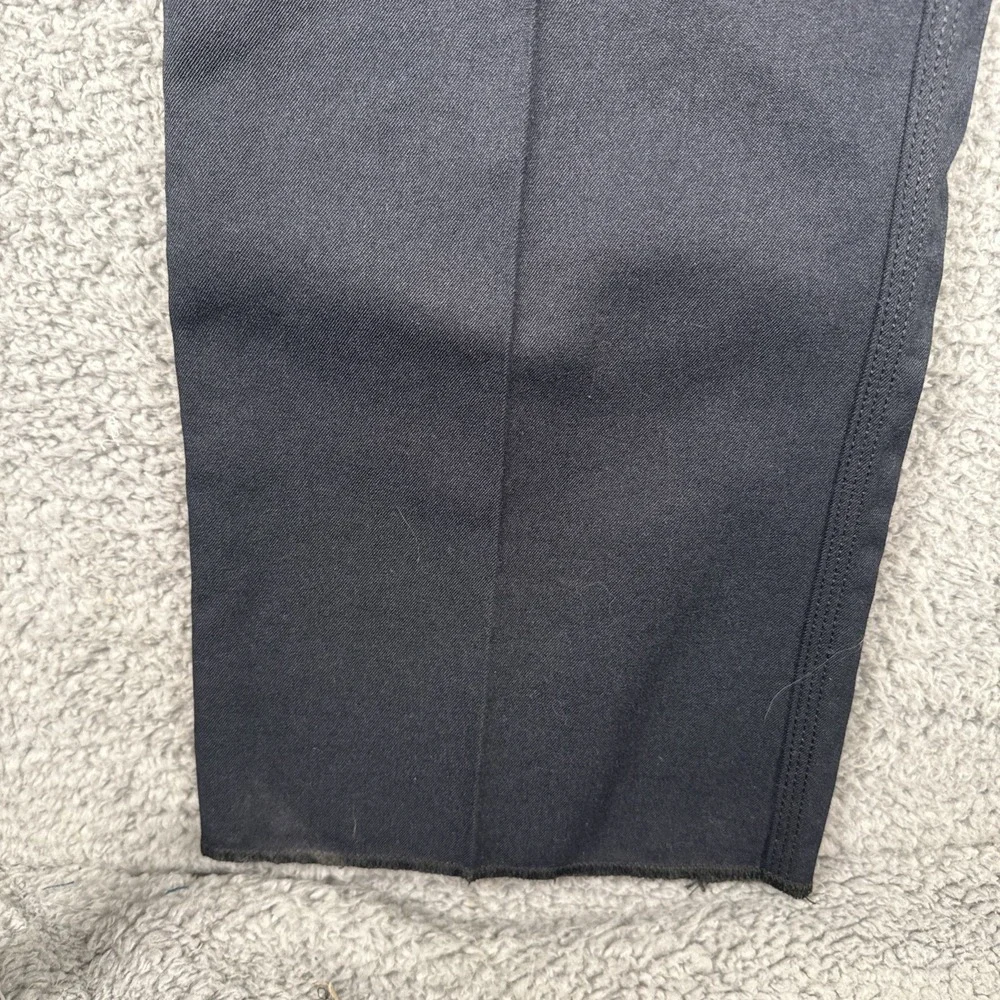 Flying Cross Station Pants Mens 34 Navy Blue Fire Resistant Nomex IIIA Unhemmed